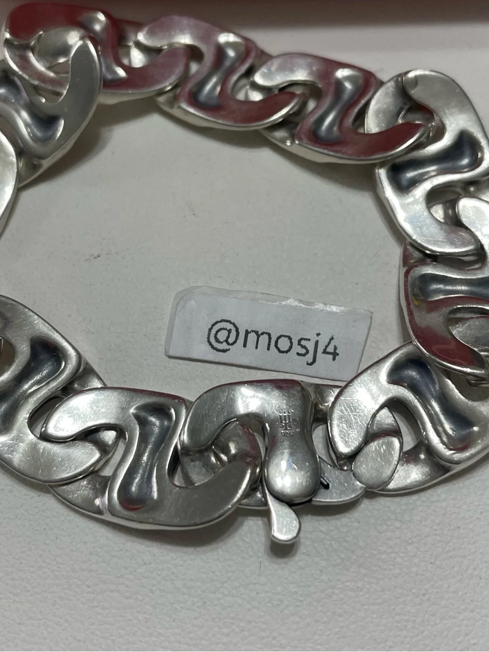 Retired James Avery chunky Link Bracelet